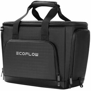 Ecoflow DELTA Carrying Case Travel - Black - Water Proof, Wear Resistant, Knock Resistant, Scrape Resistant, Weather Proof