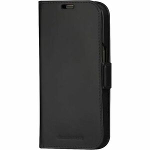 dbramante1928 ApS Lynge Carrying Case (Wallet) Apple iPhone 15 Smartphone - Black - Full Grain Leather Body