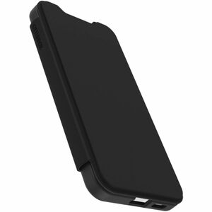 OtterBox React Carrying Case (Folio) Samsung Galaxy S25 Smartphone - Black Crystal (Clear/Black) - Drop Resistant, Scrape 