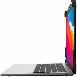 Max Cases Extreme Shell-L for MacBook Pro 14" (2021 w/Touch ID - M1 Pro Chip)(Black/Clear) - For Apple MacBook Pro - Textu