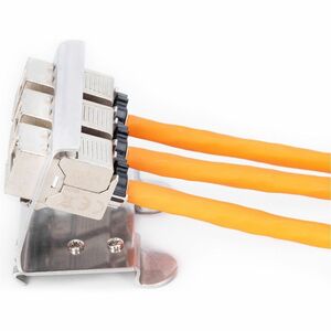 Digitus Befestigungsadapter für DIN Rail, Keystone-Modul - Metall, Edelstahl - 1 Stück