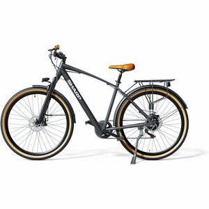 Sharp Straßenfahrrad - Batterie - 250 W Antrieb - Stahl Rahmen6 Gang/Gänge - Schwarz, Braun