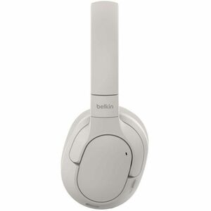 Belkin SoundForm Surround Wired/Wireless On-ear, Over-the-head, Over-the-ear Stereo Headset - Sand - Binaural - Ear-cup - 