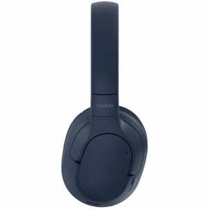 Belkin SoundForm Surround Wired/Wireless On-ear, Over-the-head, Over-the-ear Stereo Headset - Blue - Binaural - Ear-cup - 