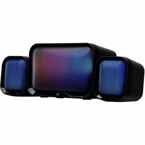 Vorago SPK-255 2.1 Pórtatil Sistema de Altavoces - 10W RMS - Negro - Sobremesa, Estante - 20Hz a 20kHz - USB