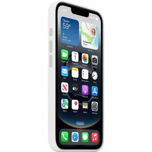 Apple Hülle für Apple iPhone 16e Smartphone - Weiß - Seidig, Softtouch - Kratzfest, Sturzsicher - Silikon, MicroFiber