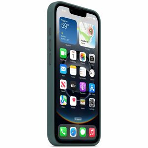 Apple Case for Apple iPhone 16e Smartphone - Lake Green - Silky, Soft-touch - Scratch Resistant, Drop Resistant - Silicone
