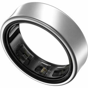 Samsung Galaxy Ring Smart Ring - Finger Wearable - Android - Titanium Silver - Accelerometer, PPG Sensor, Temperature Sens