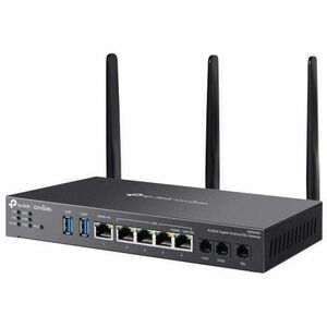 Omada DR3650v Wi-Fi 6 IEEE 802.11 a/b/g/n/ac/ax Ethernet, VDSL2, ADSL2+, ADSL2, ADSL, DSL Modem/Wireless Router - Dualband