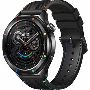 Xiaomi Watch S4 Smart Watch - Rainbow Body Color - Aluminium Alloy Body Material - Fluoro Rubber, Nylon Band Material - He