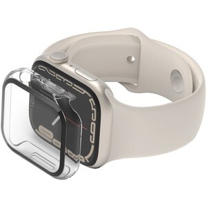 Belkin ScreenForce TemperedCurve 9H Polycarbonate, Tempered Glass Screen Protector for Watch SE, Watch Series 4, Watch Ser