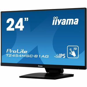 iiyama ProLite T2454MSC-B2AG 24 Zoll Klasse LED-Touchscreen-Monitor - 16:9 Format - 4 ms Reaktionszeit - 60,5 cm (23,8 Zol