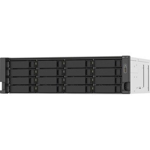 QNAP TS-1673AU-RP-16G 16 x Total de compartimientos Sistema de almacenamiento SAN/NAS - 5GB Flash Memory Capacity - AMD Ry
