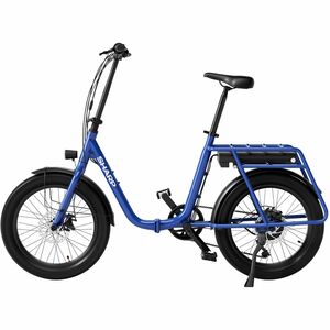 Sharp Straßenfahrrad - Batterie, Elektrisch - 250 W Antrieb - 508 mm Rad - Stahl Rahmen7 Gang/Gänge - Blau, Schwarz
