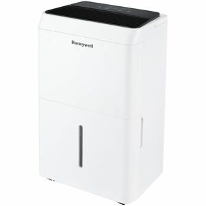 Honeywell TPFIT25AWK 25 Pint Smart Portable Dehumidifier with Alexa Voice Control, White - 1.24 gal Tank - 1500 Sq. ft. - 