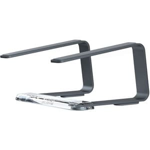 Griffin Elevator Notebbook Stand - Up to 14 cm (5.5") Screen Support - Desktop - Brushed Aluminium - Space Gray