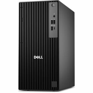 Dell Pro Tower QCT1250 Desktop Computer - Intel Core i5 14th Gen i5-14500 - 8 GB - 256 GB SSD - Tower - Black - Intel Chip