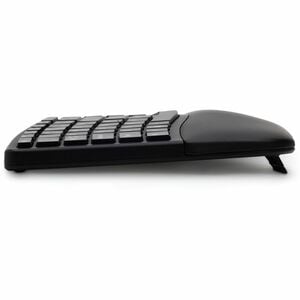 Kensington Pro Fit Ergo Keyboard - Wireless Connectivity - USB Type A Interface - English (UK) - Black - Bluetooth/RF - 4.
