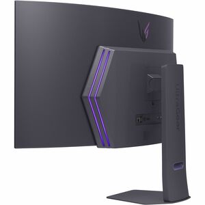 LG UltraGear 45GX90SA-B 45 Zoll Class UW-QHD Gekrümmter Bildschirm Gaming-OLED-Monitor - 21:9 Format - Schwarz - 113 cm (4