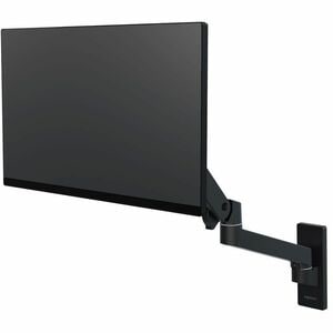 LX Pro Wall Monitor Arm, Single Monitor Mount - Black
