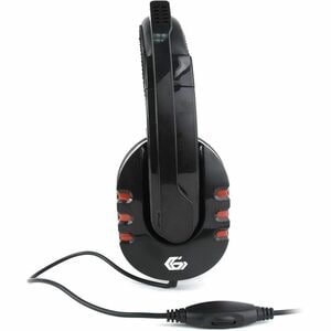 Cuffie da gaming Gembird GHS-402 Cavo Over-the-head Stereo - Nero lucido - Binaural - Circumaurale - 32 Ohm - 20 Hz a 20 k