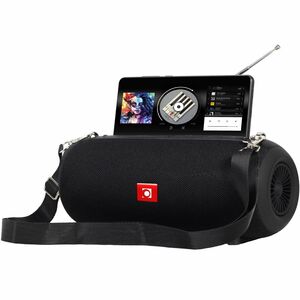 Sistema di altoparlanti Gembird Portatili Bluetooth - 10 W RMS - Nero - 100 Hz a 20 kHz - Batteria ricaricabile - USB