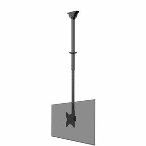 Neomounts Ceiling Mount for TV - Black - Height Adjustable - 1 Display(s) Supported - 58.4 cm to 106.7 cm (42") Screen Sup