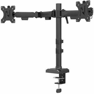 Neomounts NERO Mounting Arm for Monitor - Black - Height Adjustable - 2 Display(s) Supported - 25.4 cm to 81.3 cm (32") Sc