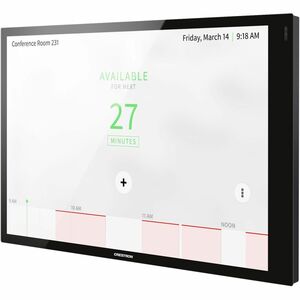 Crestron TSW-1070-GV-B-S Ecrã tátil de programação de salas - 14,9 cm Altura x 24 cm Largura x 5,1 cm Profundidade - Preto