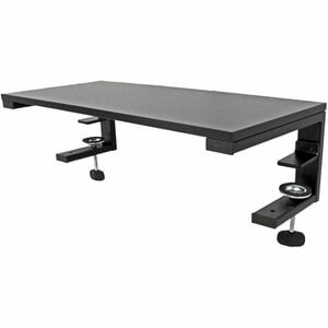 Roline Tischhalterung für LCD-Display, Monitor - Schwarz - Höhenverstellbar - max. 20 kg Traglast - Stahl, Edelstahl, Span