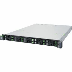 Fujitsu PRIMERGY RX1330 M6 1U Rack Server - 1 x Intel Xeon 6369P 3.30 GHz - 64 GB RAM - Serial ATA, 24Gb/s SAS Controller 