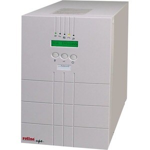 Roline ProSecure Double Conversion Online UPS - 2 kVA/1.40 kW - Tower - 6 Minute Stand-by - 230 V AC Input - 230 V AC Outp