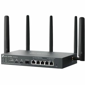 Modem/Routeur sans fil TP-Link Omada ER706WP-4G - Wi-Fi 6 - IEEE 802.11ax - 2 SIM - Câble, Ethernet - 4G+ - WCDMA 2100, WC