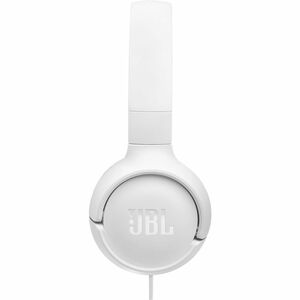 JBL Tune 520C Wired On-ear, Over-the-head Stereo Headset - White - Binaural - Ear-cup - 32 Ohm - 10 Hz to 40 kHz - 20 cm (