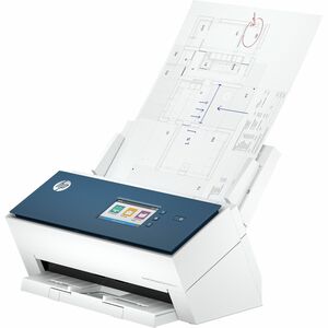 HP Scanjet Enterprise Flow N9000 sn1 Sheetfed Scanner - 80 ppm (Mono) - 80 ppm (Color) - Duplex Scanning - Poster, Technic
