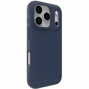 ZAGG Luxe Snap Case for Apple iPhone 17 Pro Smartphone - Textured Sides/Back/Grip - Navy - 1 - Drop Resistant, Scratch Res