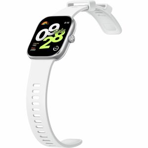 Redmi Watch 4 Smart Watch - Quadrado Case Shape - Prata Body Color - Aço inoxidável, Vidro Body Material - Metal, Liga de 