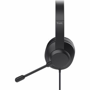Trust Ayda Max Kabel Über das Ohr, Kopfbügel, Auf den Ohren Stereo Headset - Schwarz - Binaural - Ohrumschließend - 20 Hz 