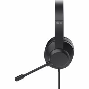 Trust Ayda Max Kabel Über das Ohr, Kopfbügel, Auf den Ohren Stereo Headset - Schwarz - Binaural - Ohrumschließend - 20 Hz 