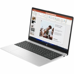 HP 255 G10 39.62 cm (15.60") Notebook - Full HD - AMD Ryzen 5 7530U - 16 GB - 512 GB SSD - Turbo Silver - AMD Chip - 1920 