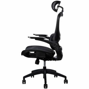 Silla ejecutiva Naceb Alto - Malla Seat - Malla Back - 3+ Base - Negro - Poliuretano, Cloruro de Polivinilo (PVC) - Apoyab