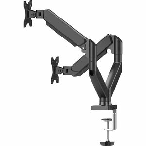 Naceb Brazo de Montaje para Monitor - Negro - Altura ajustable - 2 Pantalla(s) admitidas - 25.4cm a 81.3cm (32") para pant