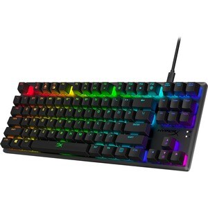 HyperX Alloy Origins Core Rugged Gaming Keyboard - Cable Connectivity - USB Interface - RGB LED - English (US) - Black - M
