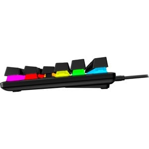 HyperX Alloy Origins Core PBT Gaming Keyboard - Full-size - Cable Connectivity - USB Type C Interface - RGB LED - English 