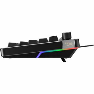 HyperX Alloy Rise 75 Gaming Keyboard - Compact - Cable Connectivity - USB Type A Interface - RGB LED - Mechanical Keyswitc