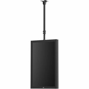 SMS Casing Ceiling Mount for Digital Signage Display - Black - Portrait - 139.7 cm (55") Screen Support - 50 kg Load Capac