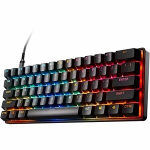 TECLADO STEELSERIES APEX PRO MINI GEN 3 COM FIO PRETO