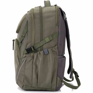 High Sierra Carrying Case (Backpack) for 43.2 cm (17") Notebook - Khaki - RFID Resistant - Polyester Body - Shoulder Strap