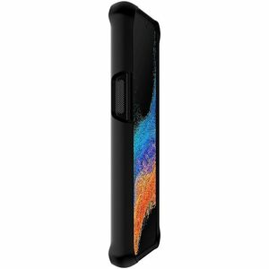 MOBILIS SPECTRUM_R Robust Hülle für Samsung Galaxy XCover7 Pro Smartphone - Schwarz - Massiv - Sturzsicher, Stoßfest, Stoß