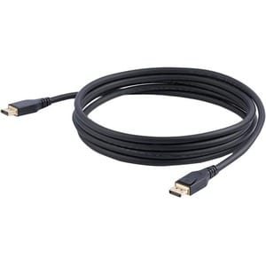 StarTech.com 3 m (118.11") DisplayPort A/V Cable - 1 Each - Cable for Desktop Computer, Monitor, TV, Projector - First End